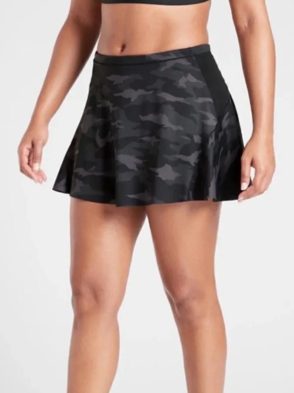 Athleta Match Point Camo Printed Skort, 13.5", Size XL, NwT